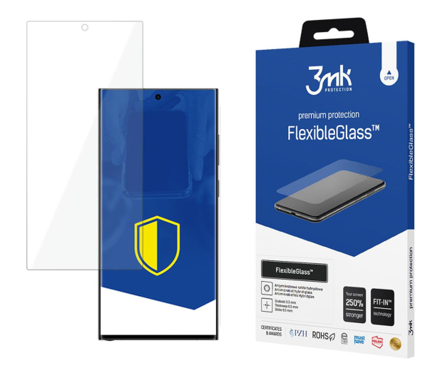 3MK Szkło hybrydowe FlexibleGlass Samsung S24 Ultra S928 3M005717 - 1212340 - zdjęcie